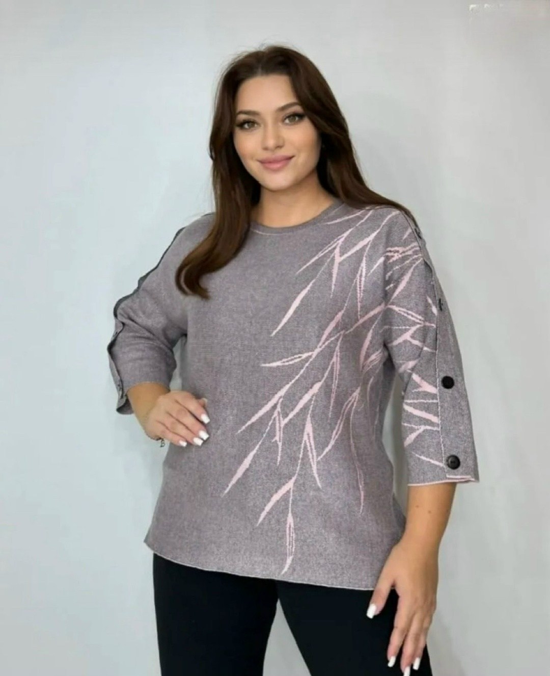 кофта вязаная кашемировая,кофта вязаная кашемировая kristyle,кофта женская больших размеров удлиненная,женская кофта,кофта женская большие размеры