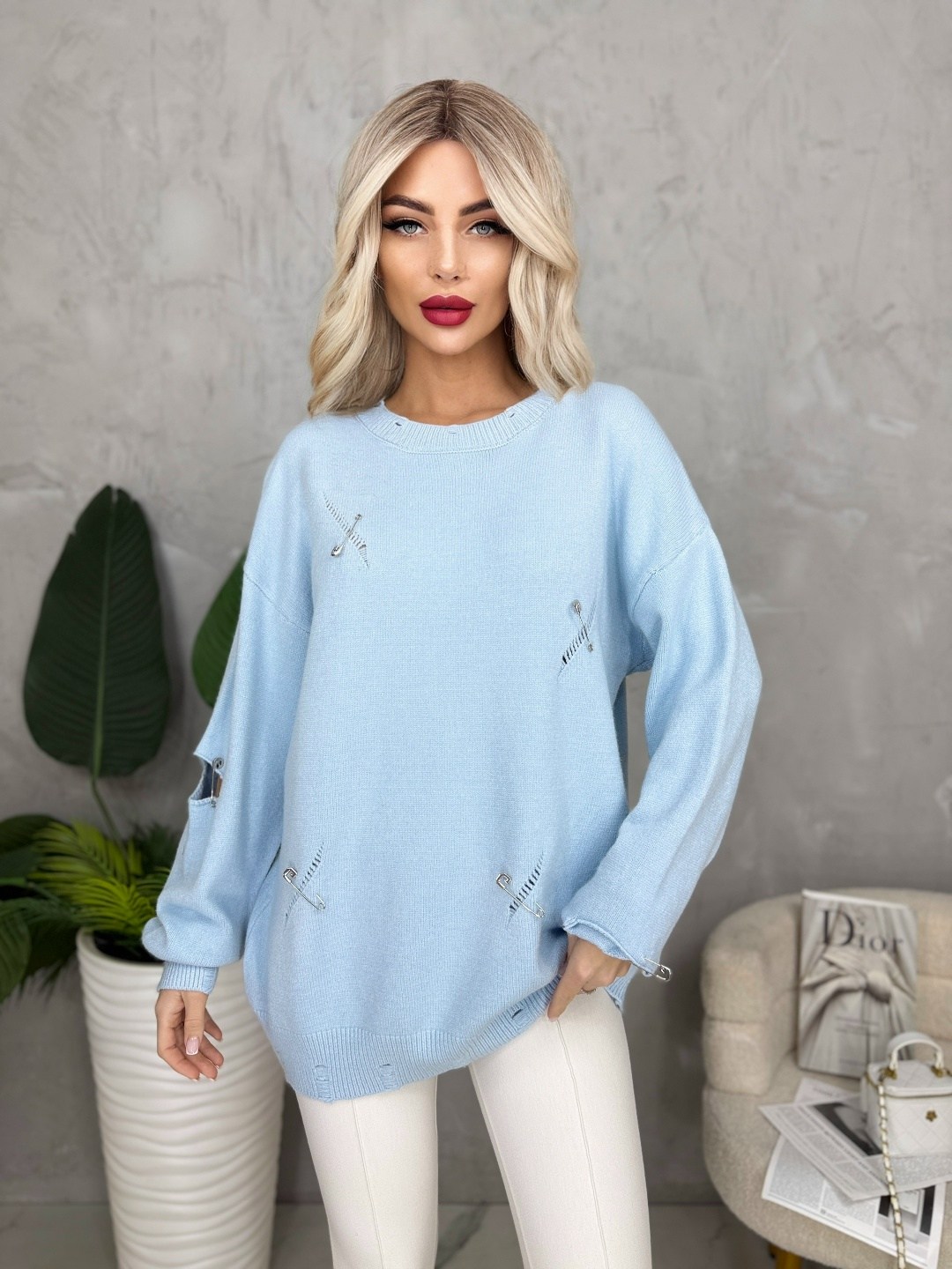 женская кофта,свитера женские,кофта голубая,свитер,свитер кофта