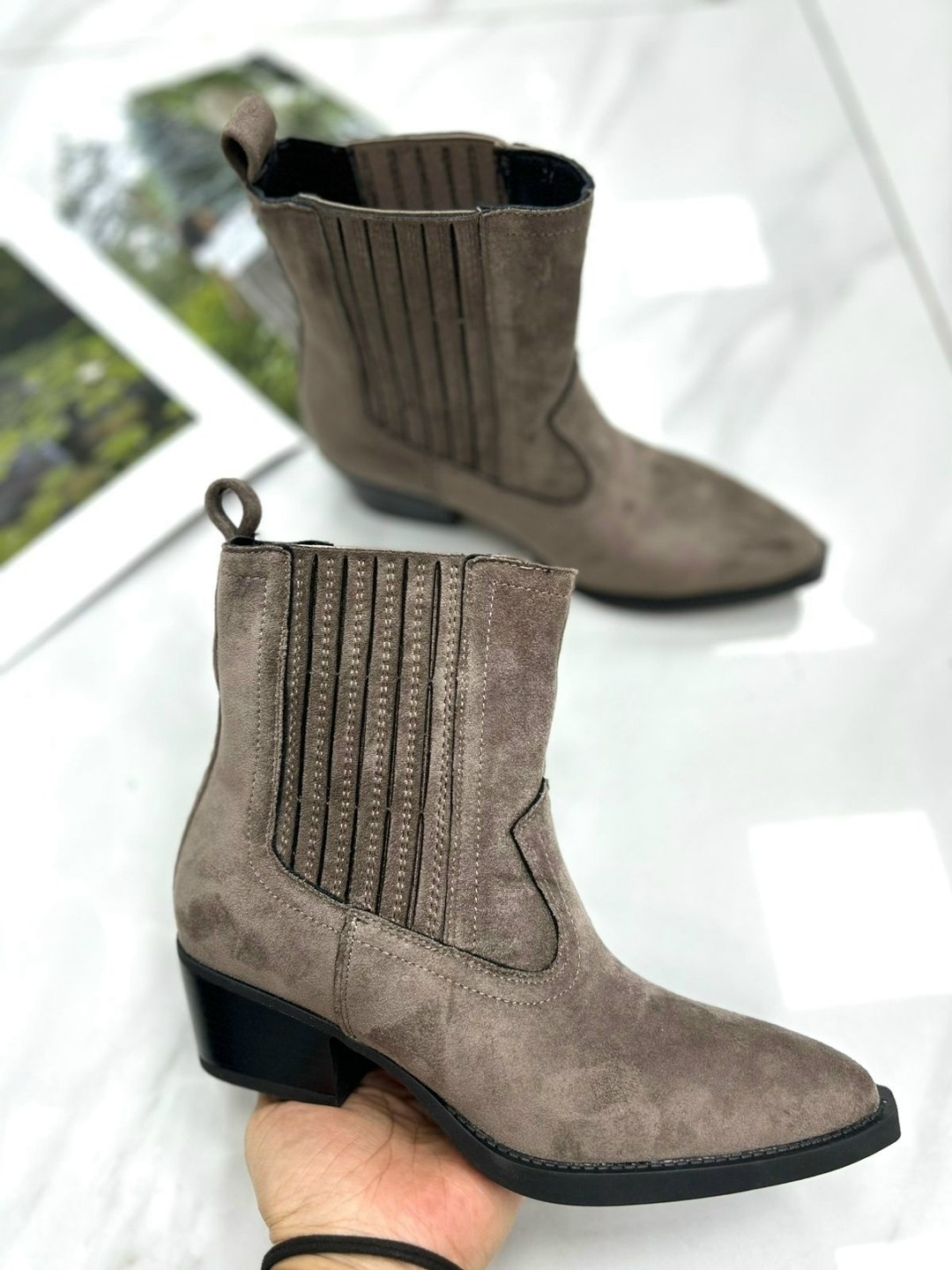 ,ботильоны казаки,ботильоны женские, женская,полусапоги казаки