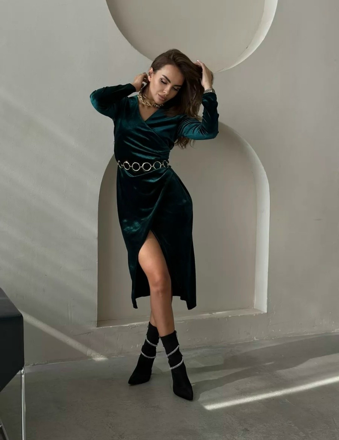 вечернее платье из бархата,платье женское,бархатное платье зеленое,платье из бархата,золла зеленое бархатное платье