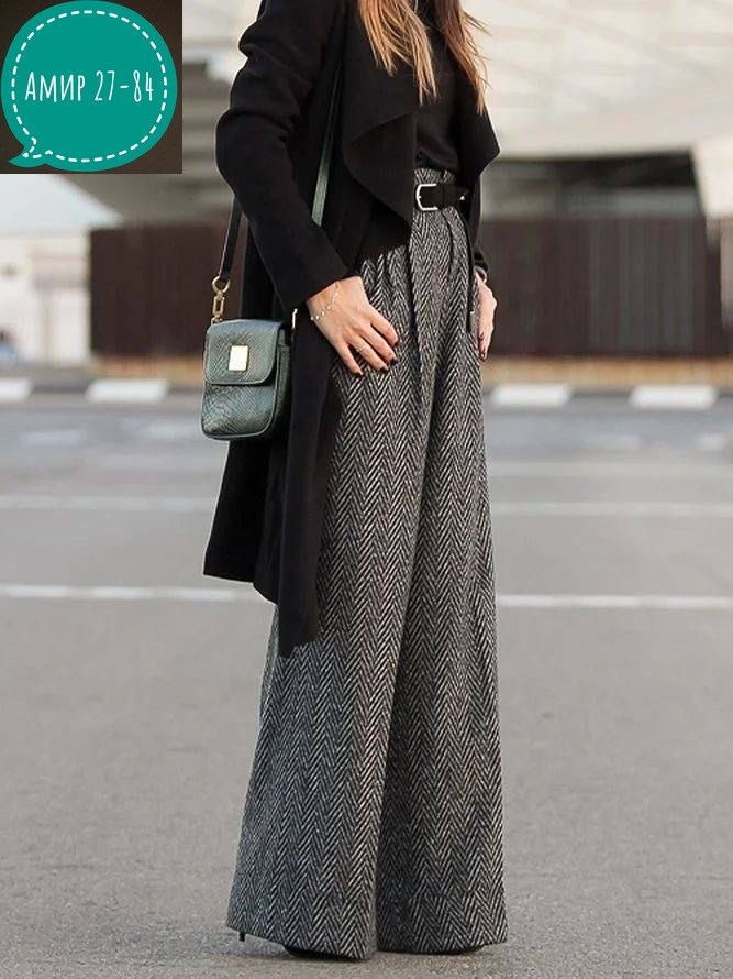 брюки палаццо,широкие брюки для городских женщин,брюки классические,верхняя одежда с брюками палаццо,брюки палаццо образы