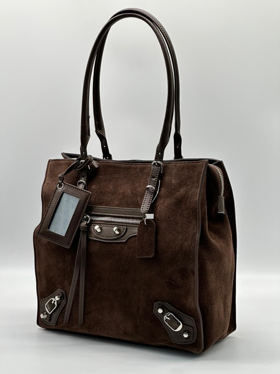 замшевая сумка,сумка коричневая замшевая,замшевая сумка шоппер,сумка,сумка женская замшевая