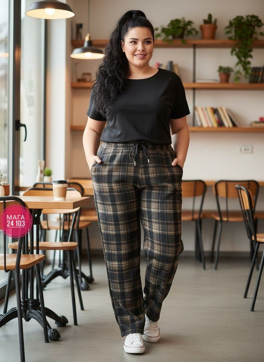 женские брюки,брюки бриджи,брюки в клетку женские,брюки в клетку,брюки утеплённые в клетку