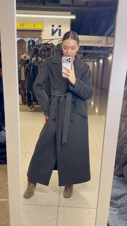 пальто женское серое,пальто женское,модное пальто,пальто классическое,пальто длинное