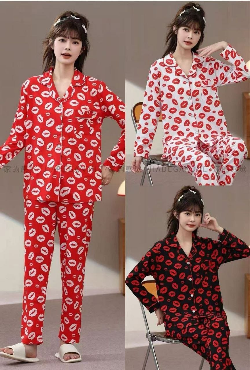 пижама в сердечко женская,пижамы для женщин,женские пижамы из полиэстера с сердечком,пижама женская с принтом сердца,пижама женская из высококачественного мягчайшего хлопка с принтом сердечки