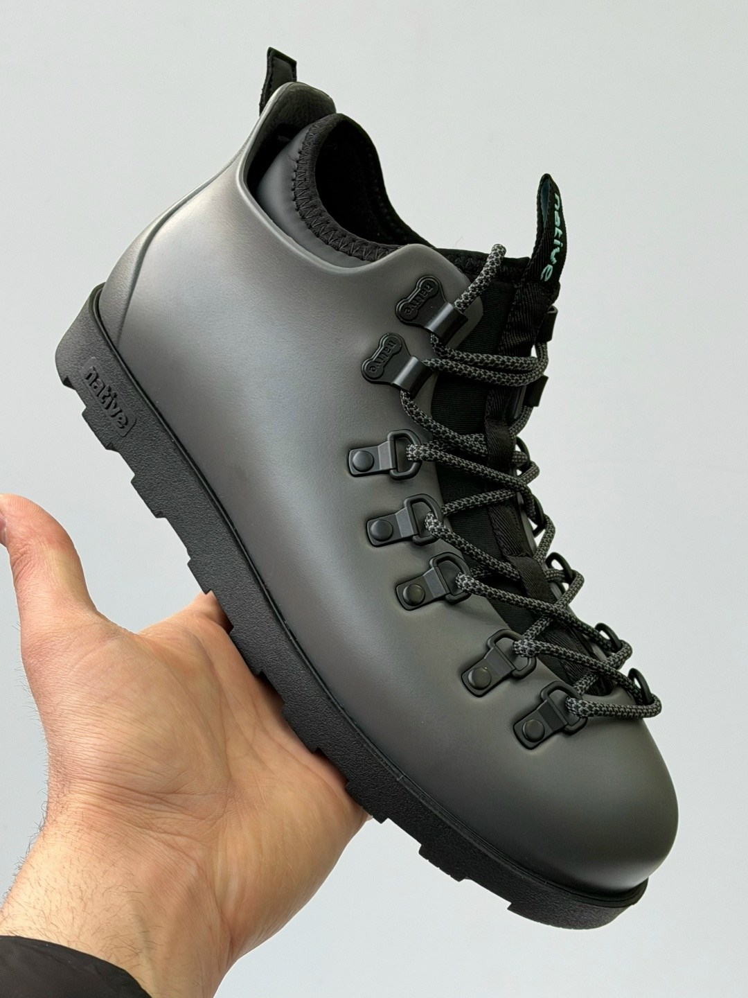 ,ботинки native fitzsimmons citylite,ботинки native,мужские ботинки native,ботинки native fitzsimmons jiffy black