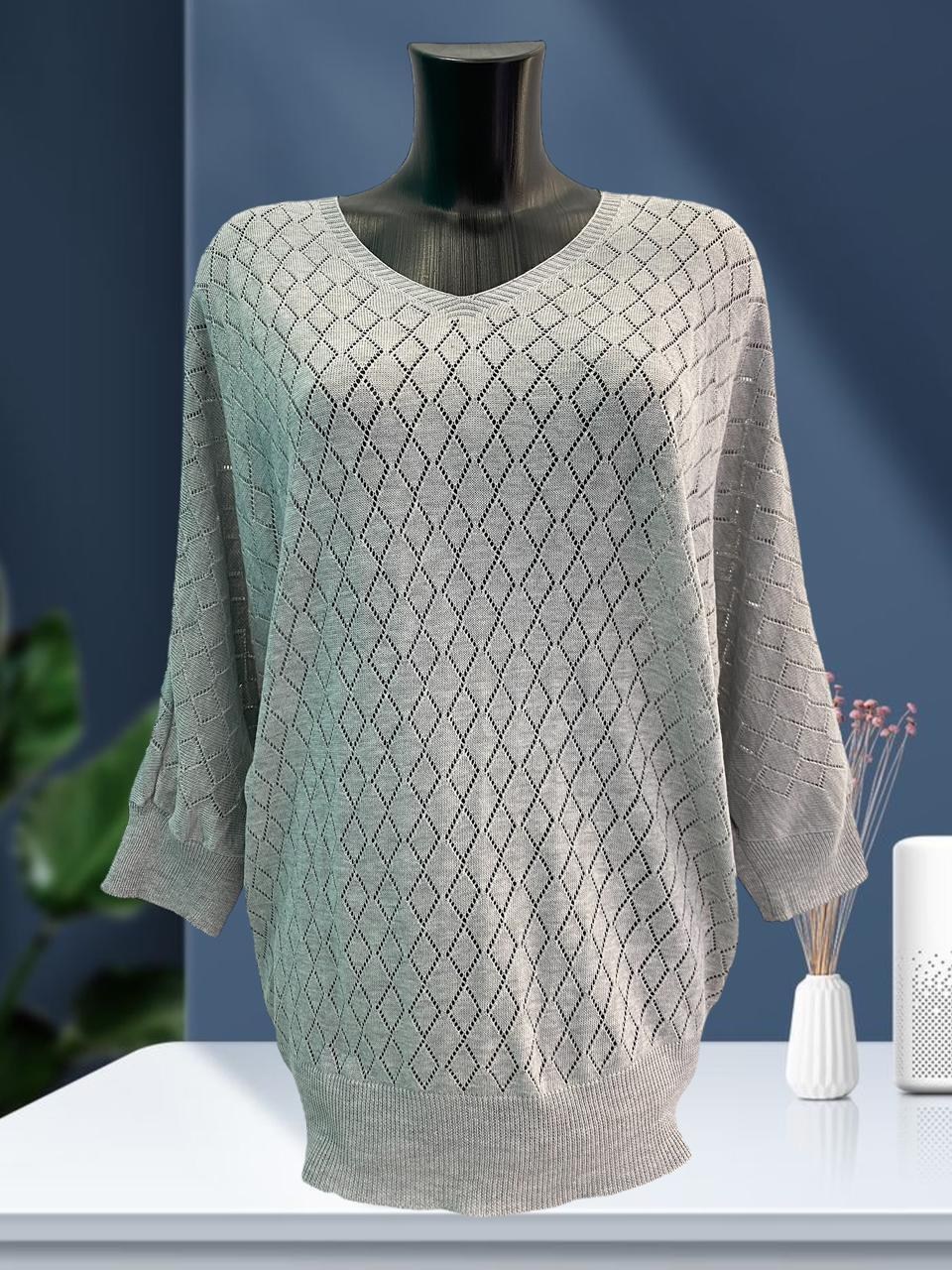 ажурный джемпер,женская кофта,женский вязаный пуловер,женский свитер,свитер женский вязаный