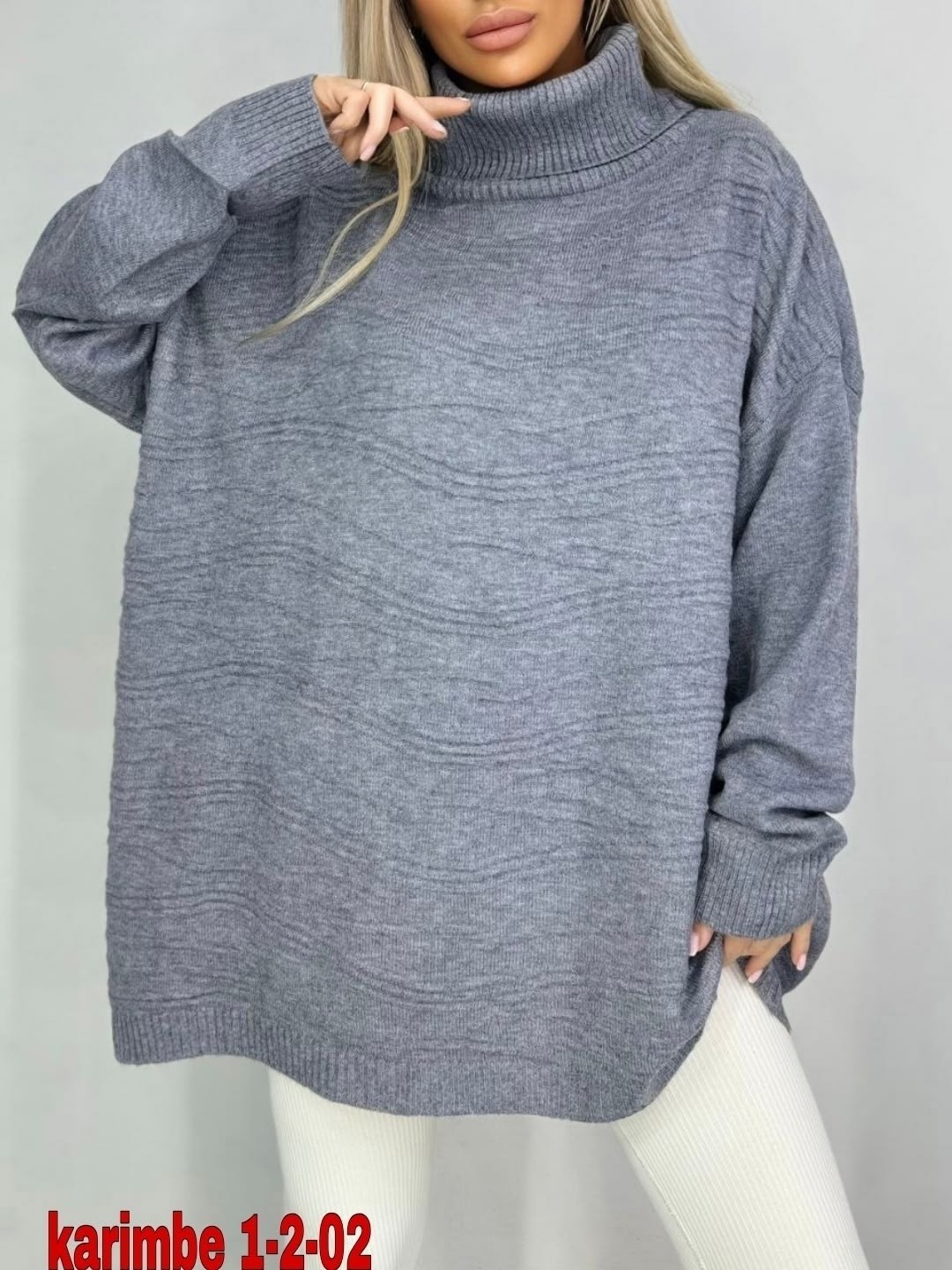 свитера больших размеров,свитера женские,вязаные свитера женские,свитер оверсайз бежевый вязаный туника с горлом jukoss,кофта женская