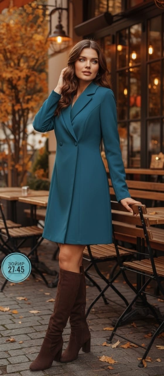 изумрудное платье пиджак,платье пиджак,элегантные наряды,стильное платье,зеленое платье с пиджаком