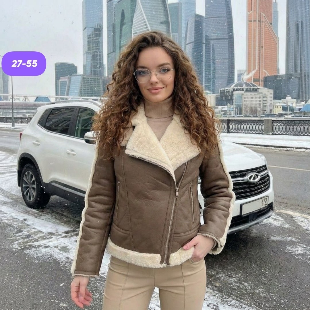 дубленка женская,куртка дубленка женская,дубленка авиатор пилот короткая зимняя my wear,стильная женская дубленка,дублёнка