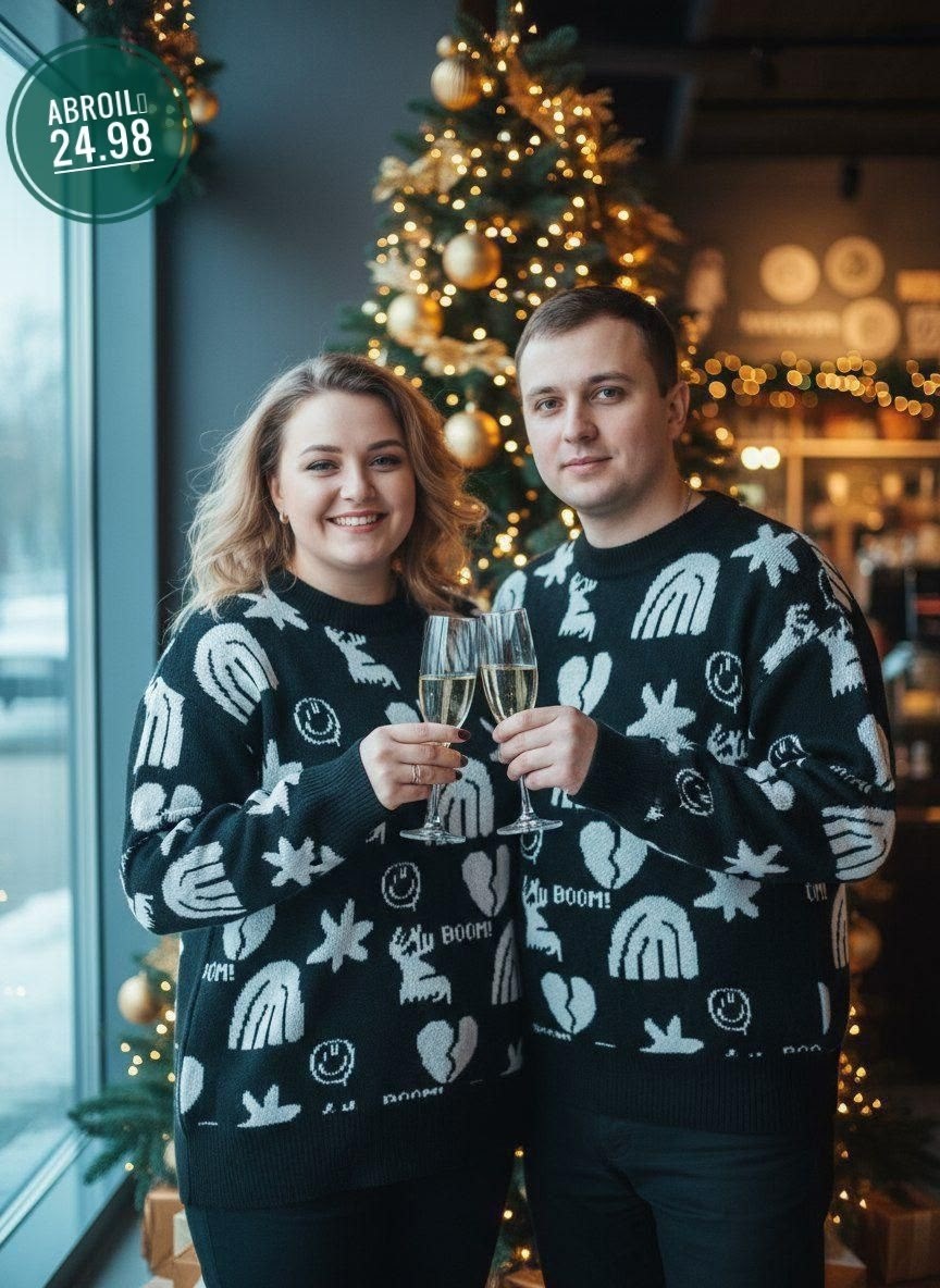 новогодние кофты,рождественские свитера,новогодние свитера,джемпер вязаный kaftan "new year" р.56,новогодний свитер мужской