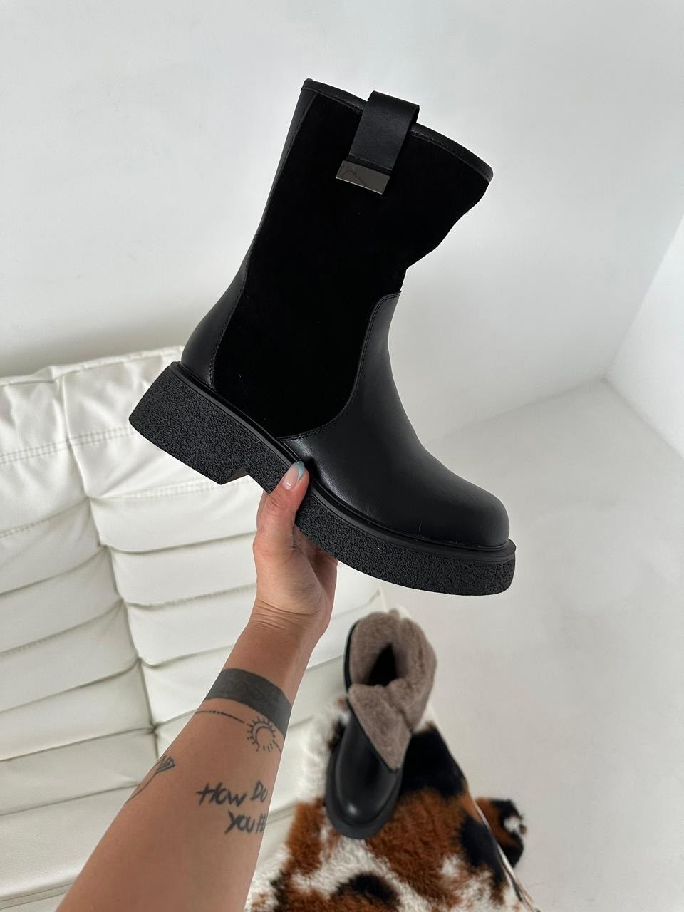 ,полусапоги,полусапожки,ботинки зимние  с мехом elena&best 305858930,полусапоги женские