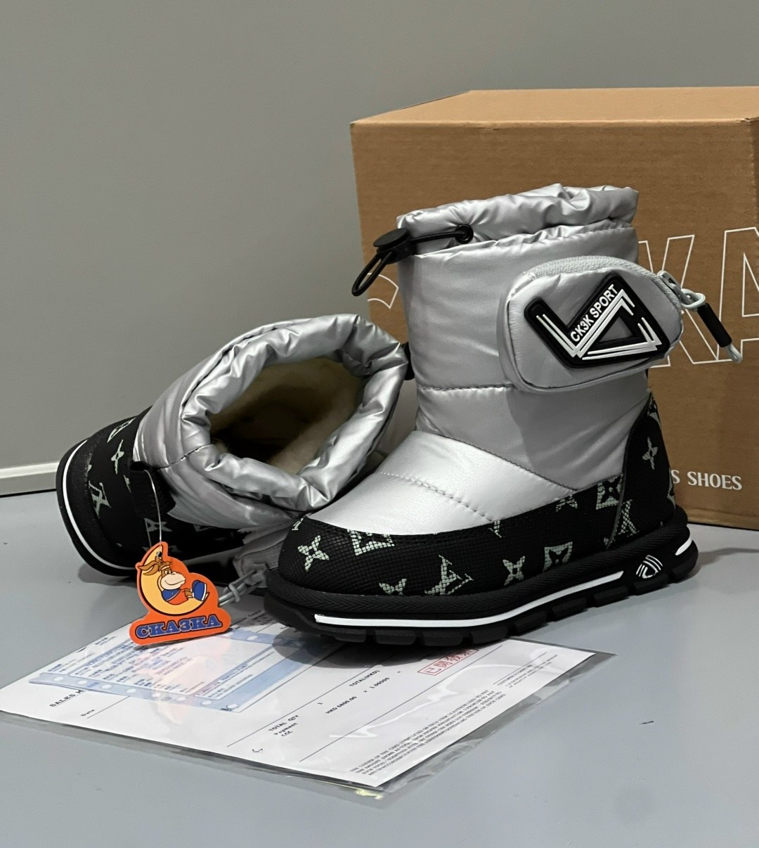 дутыши луи виттон,дутики,детские зимние сапоги,детские дутики,детские зимние дутики