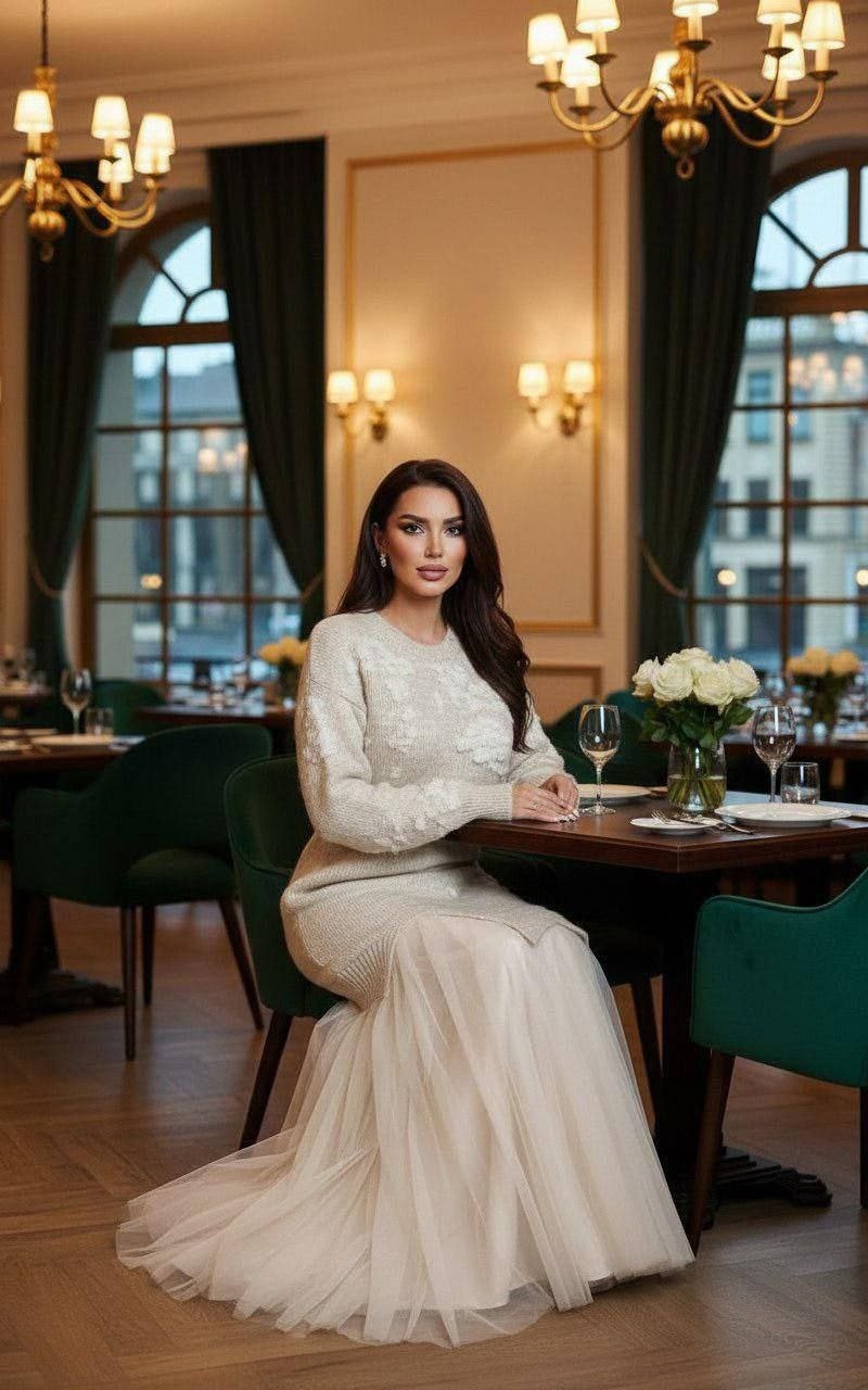 платье вязаное теплое,вязаное платье,платье с кружевами,платье модное,нарядные платья