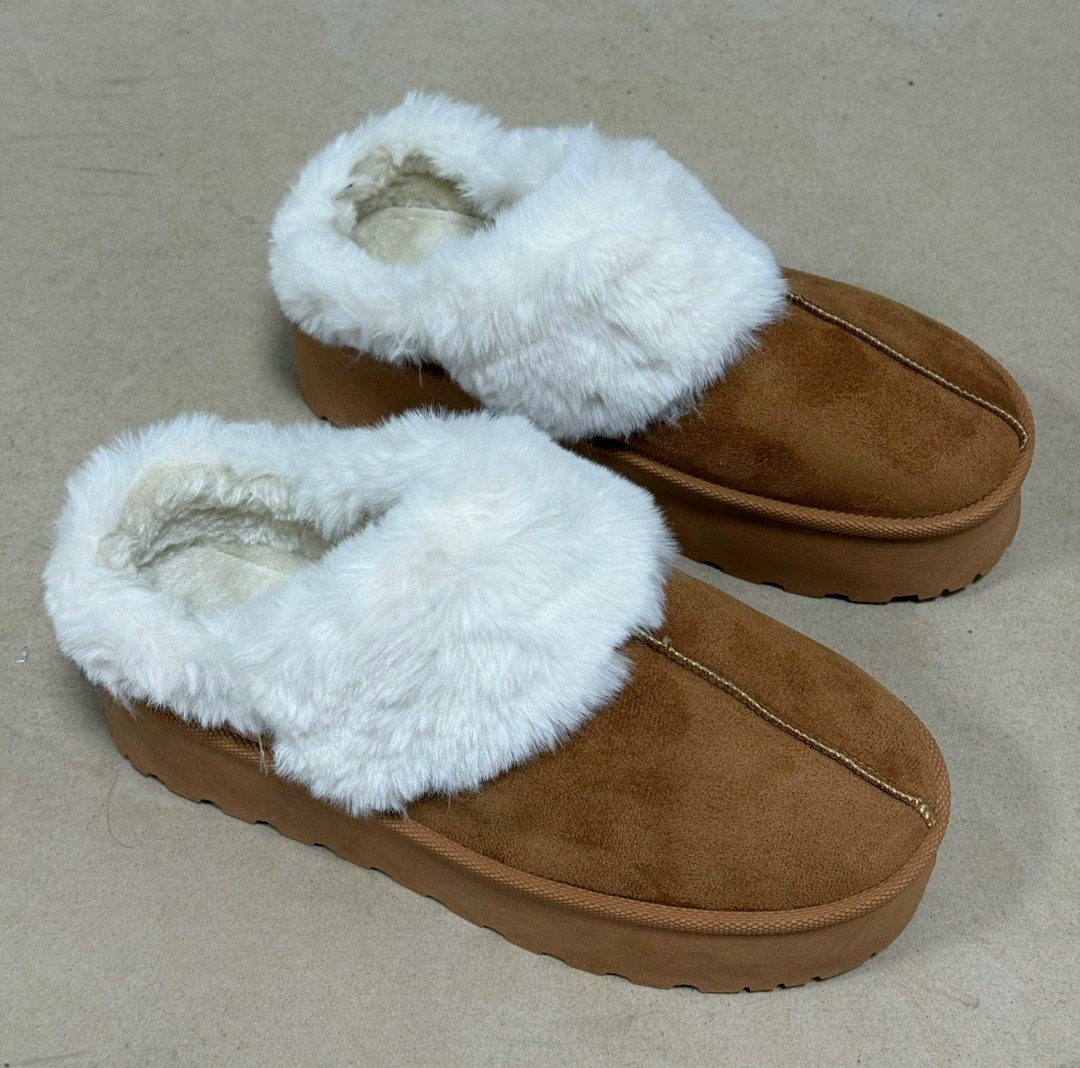 женские пушистые меховые тапочки на платформе,,женские тапочки,тапочки домашние женские,меховые тапочки
