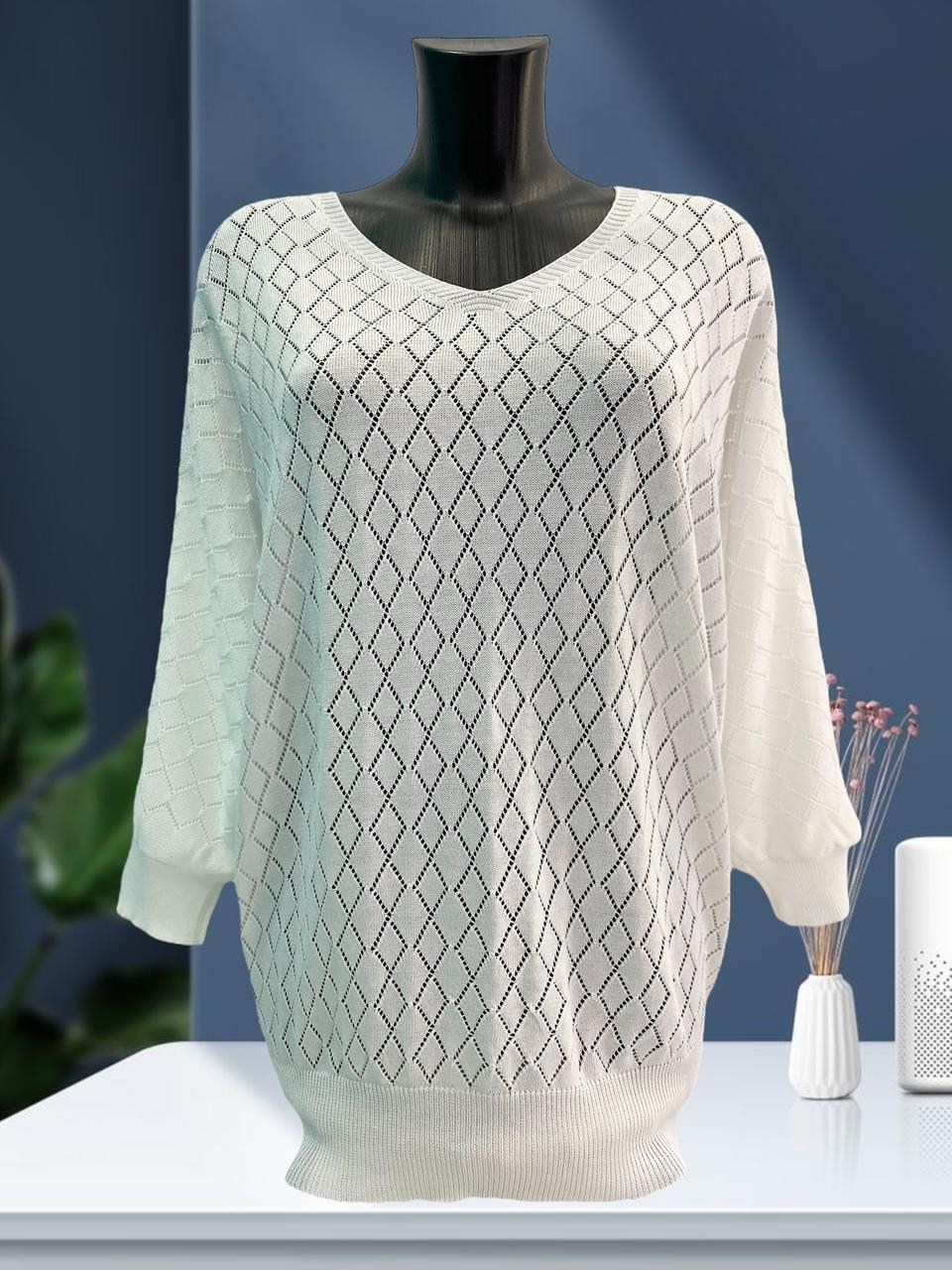 ажурный джемпер,женская кофта,женский вязаный пуловер,женский свитер,свитер женский вязаный