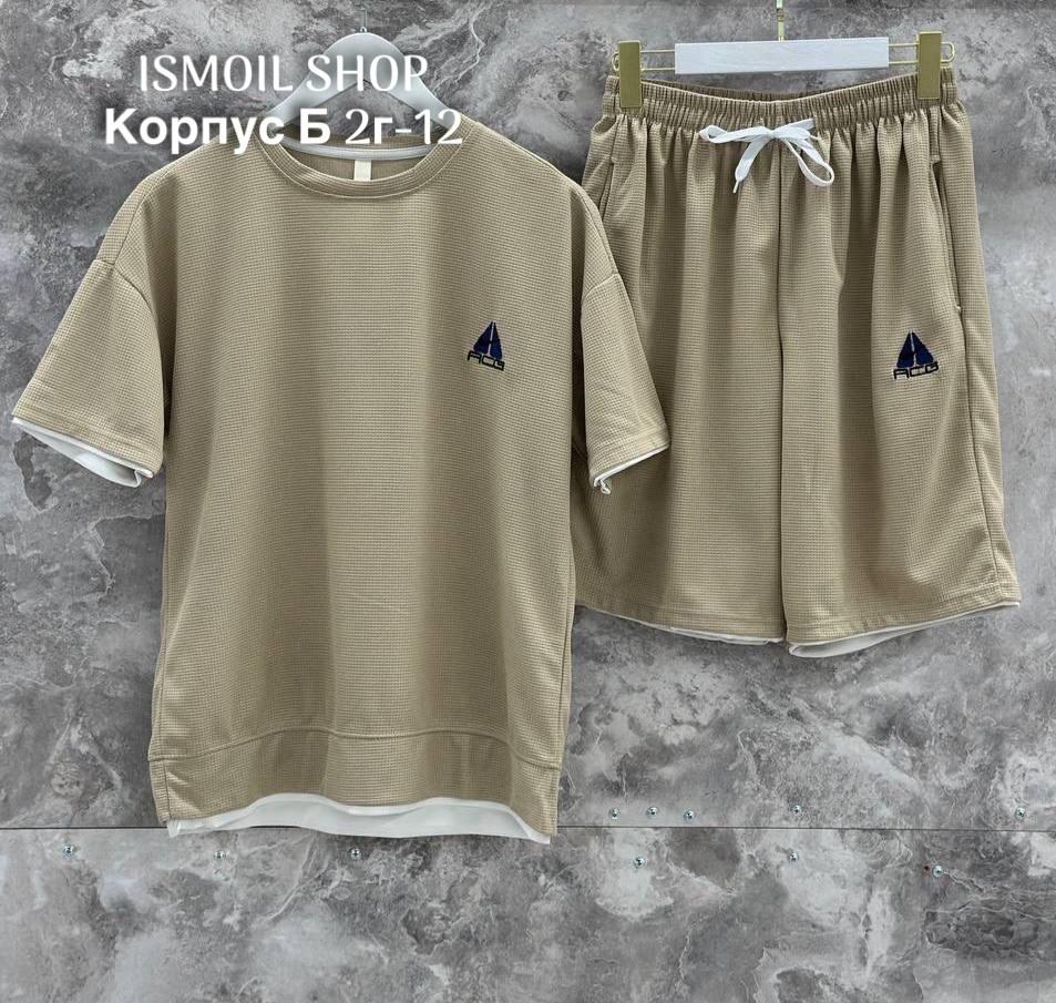 костюм спортивный мужской,мужской спортивный костюм с шортами и футболкой,мужская спортивная одежда,футболки комплект