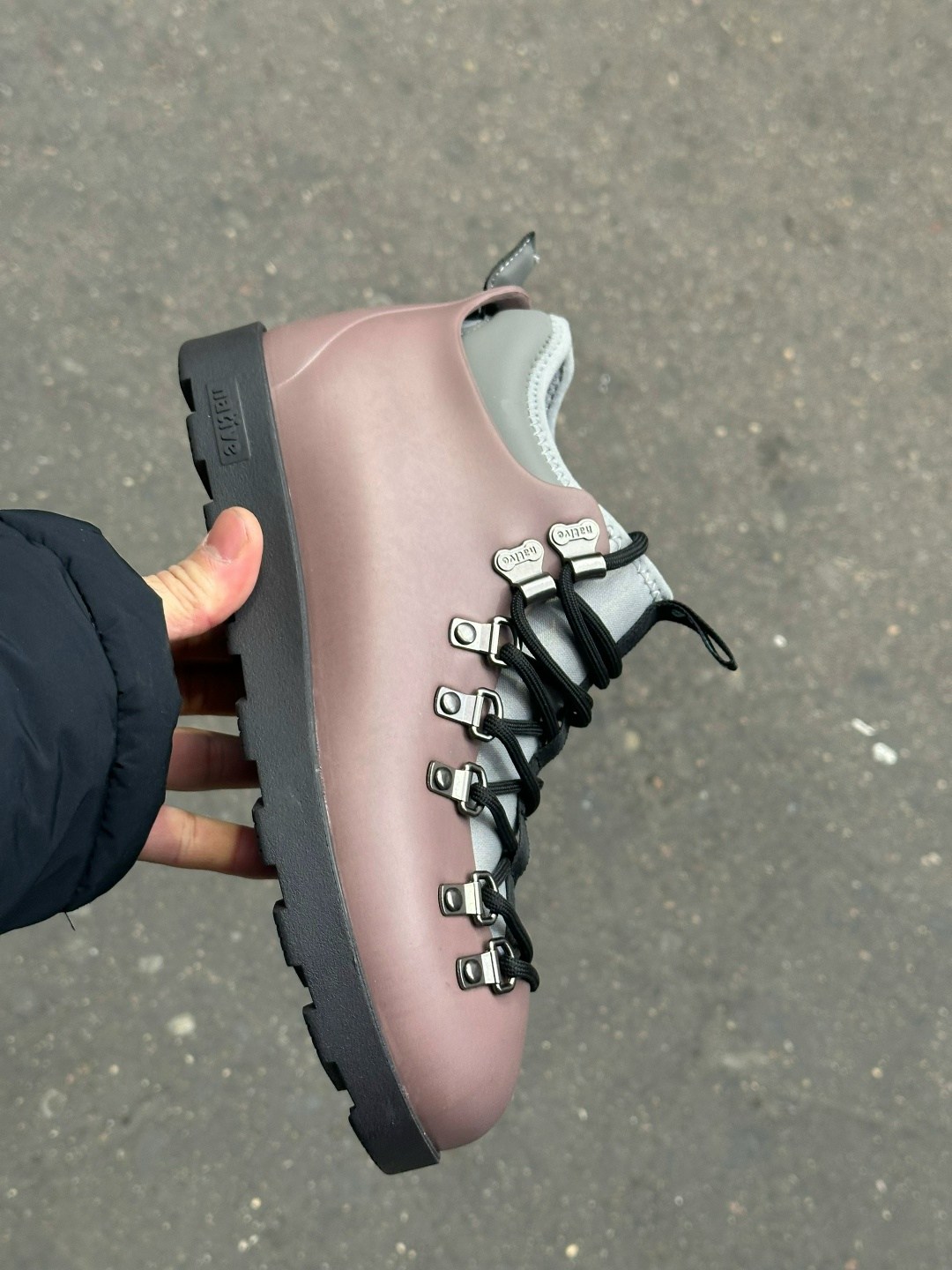 ботинки нативе женские,,ботинки native fitzsimmons citylite,зимние ботинки hike jasper cinnamon/bone white,ботинки native