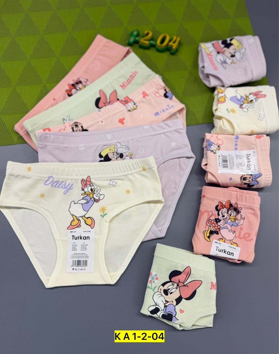 детские трусы для девочек,трусы для девочки,трусы для девочки donella,детские трусики плавки на девочку ассорти с принтом turkan 2310-1,трусы для девочки donella 5шт