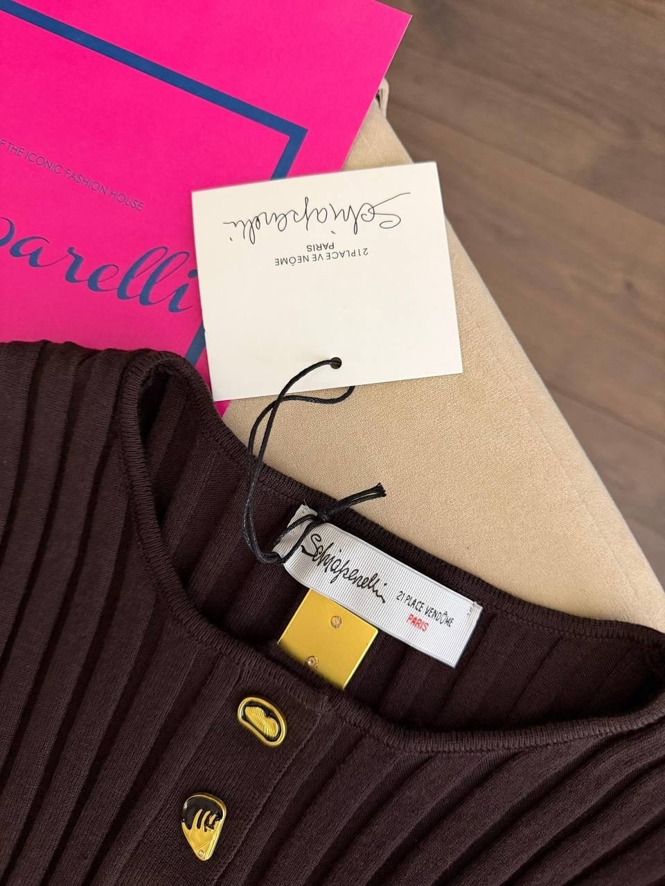 трикотажное платье,платье трикотажное женское,schiaparelli женское трикотажное платье шоколадного цвета,джемпер женский,платье коричневое