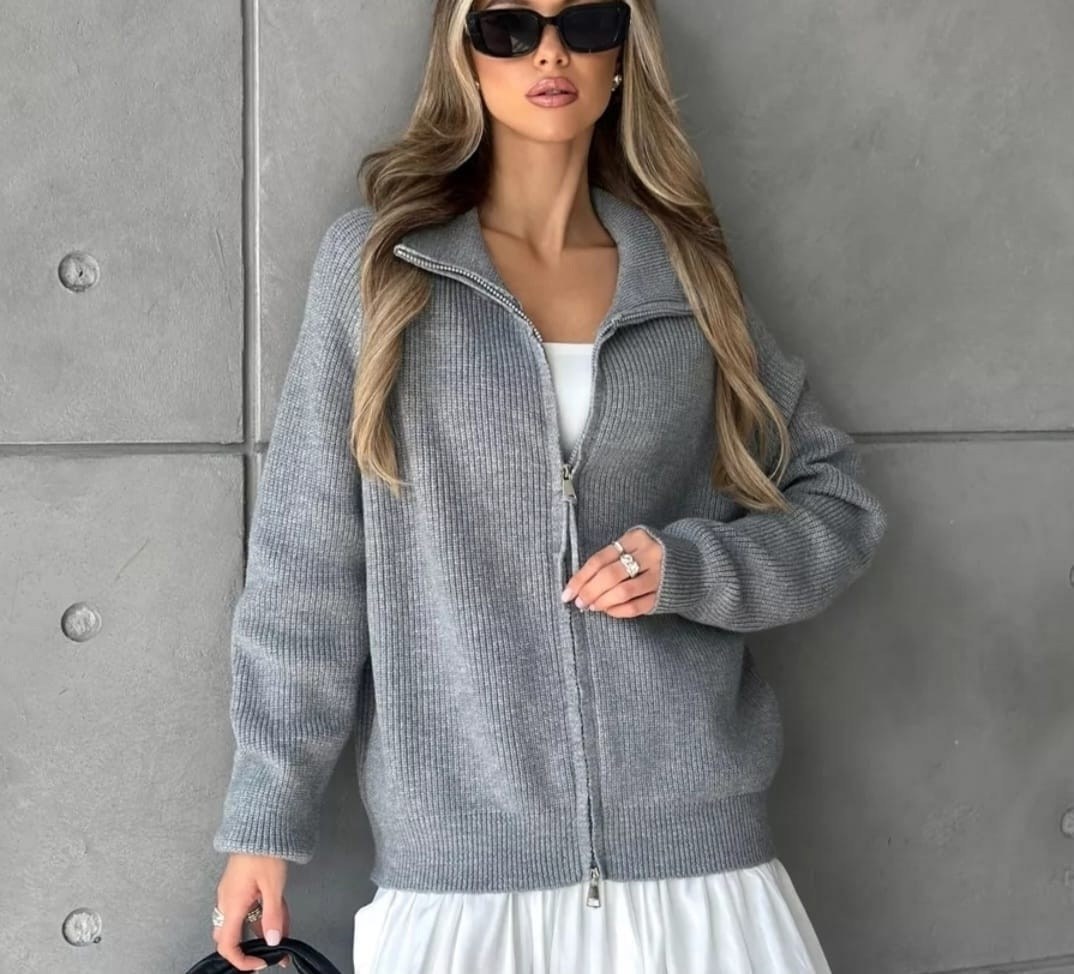 свободный повседневный вязаный кардиган из 100% шерсти,кашемировый вязаный кардиган с двойной молнией и капюшоном,вязаные кардиганы,женский трикотажный кардиган на молнии,женский вязаный кардиган