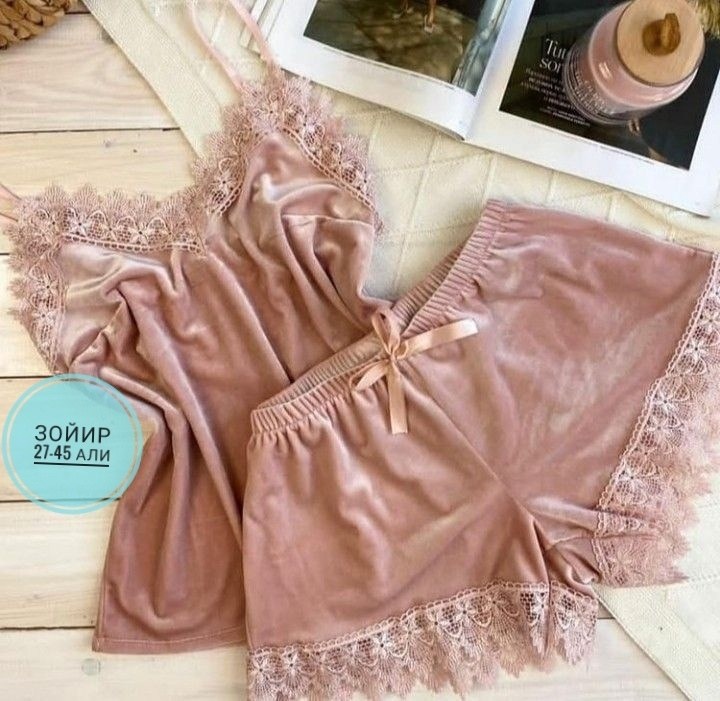 пижама с кружевом,пижамы женски,женская пижама,пижама виктория сикрет велюровая,бархатная пижама с кружевом