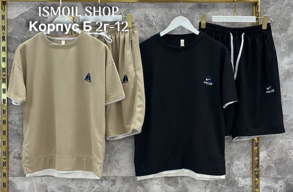 костюм спортивный мужской,мужской спортивный костюм с шортами и футболкой,мужская спортивная одежда,футболки комплект