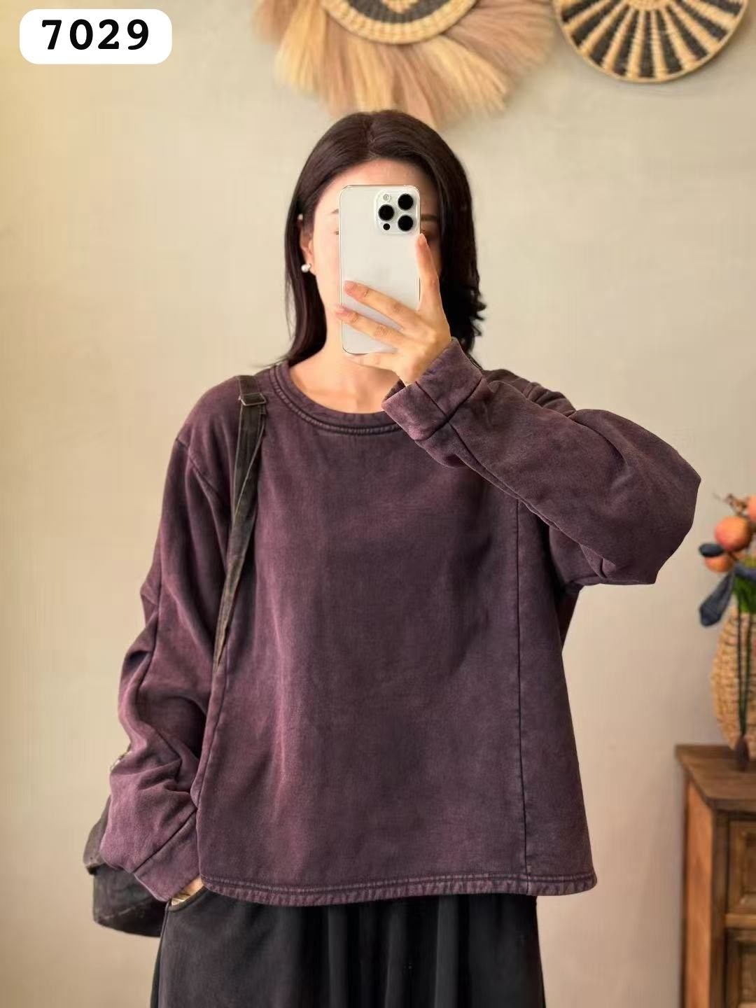 свитшот бохо с двойным низом moda-mo,свитшот женская,толстовка женская,повседневная блузка,женский пуловер