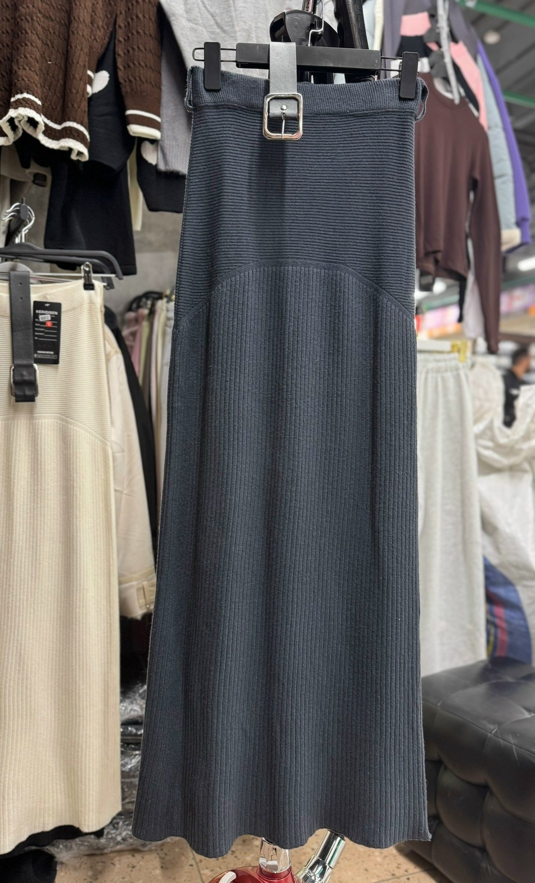 женская трикотажная юбка с завышенной талией,трикотажная юбка,юбка женская,кашемировая плиссированная длинная юбка средней длины для женщин,юбка средней длины