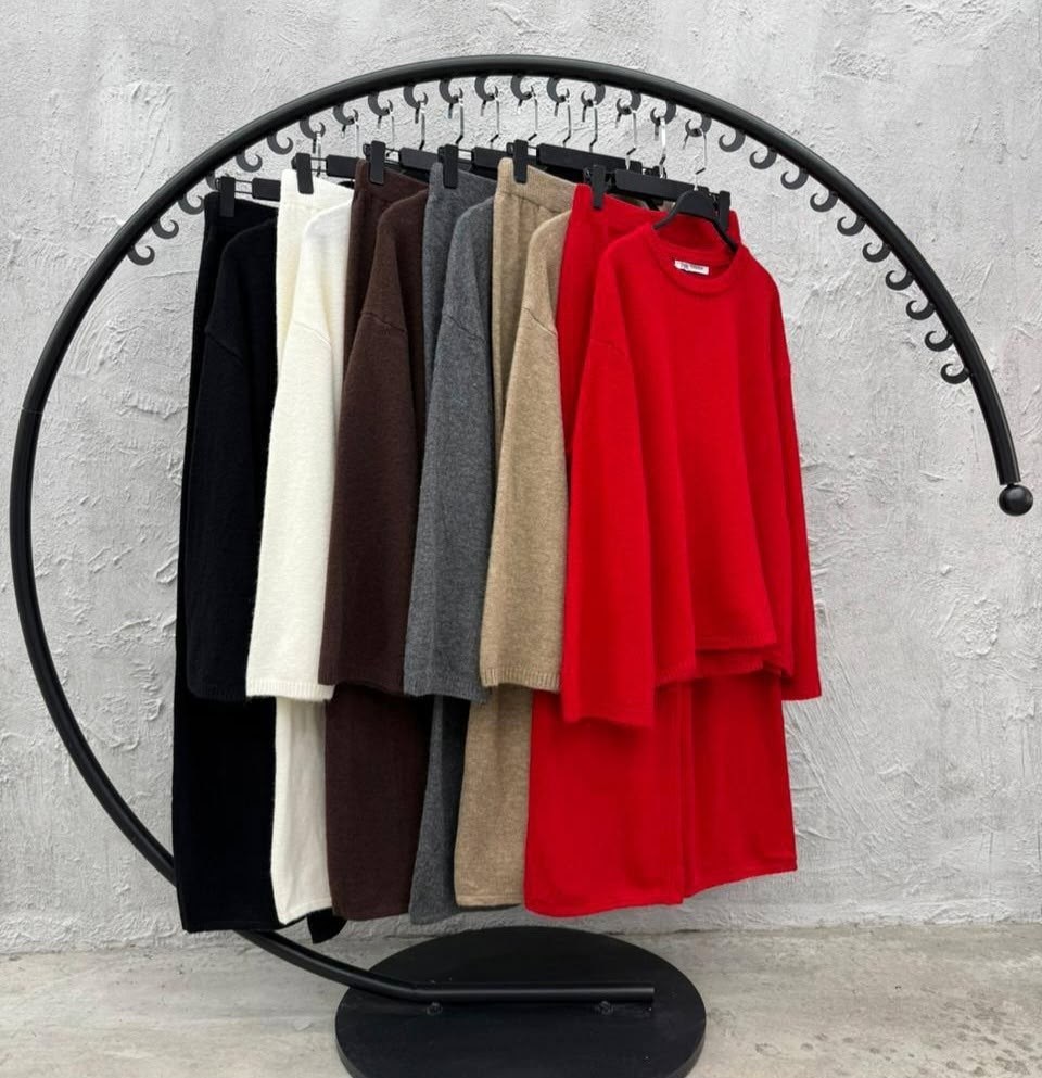 костюм трикотажный женский,трикотажный костюм,женский костюм серый,женский костюм,вязаные брюки