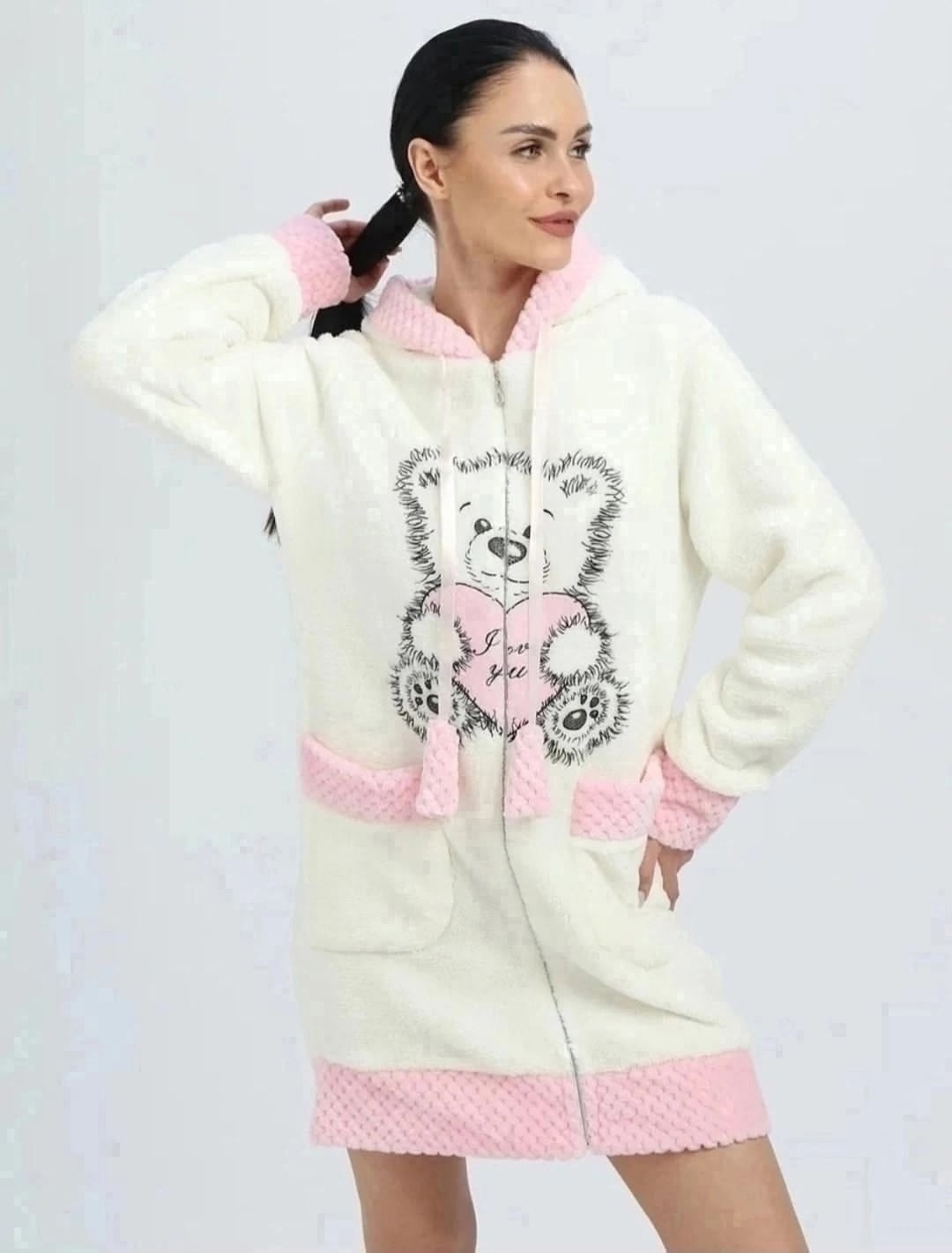 халаты домашние женские,халат велсофт,халат ивановский трикотаж велсофт,халаты женские,халат женский с капюшоном