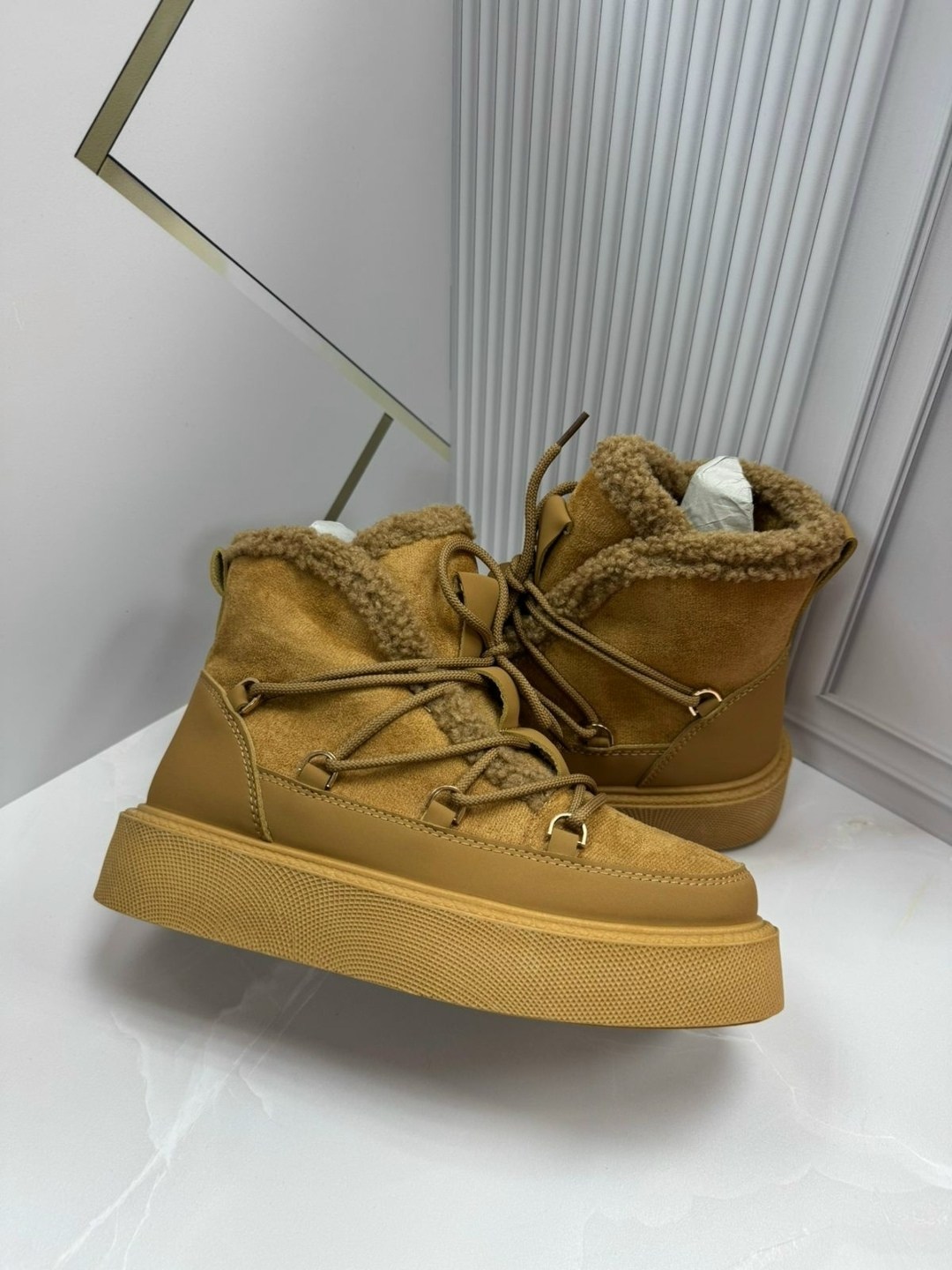 ,зимние женские угги с шнурками,угги ботинки зимние с мехом emelina shop,ботинки замш,угги