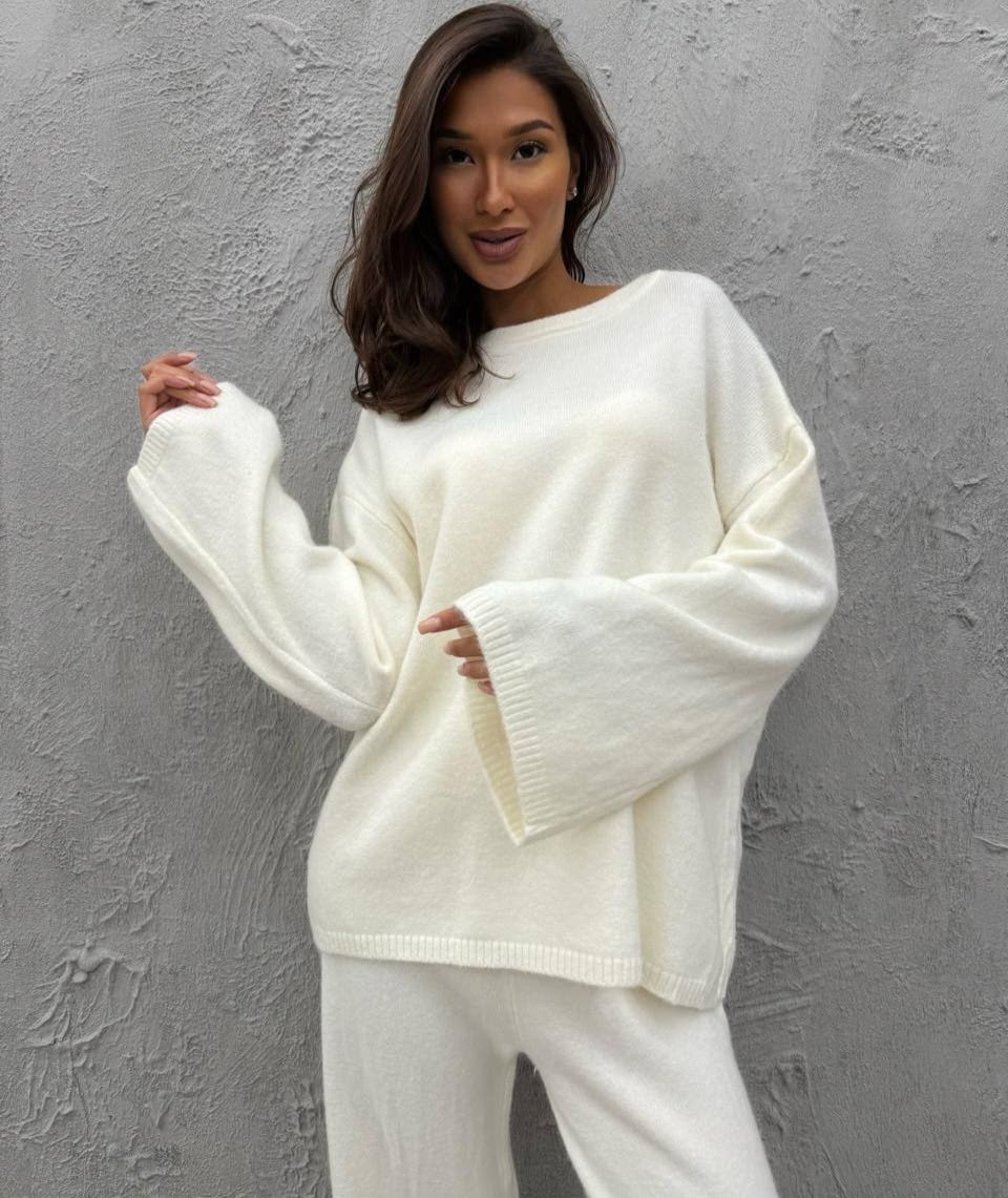 костюм трикотажный женский,трикотажный костюм,женский костюм серый,женский костюм,вязаные брюки