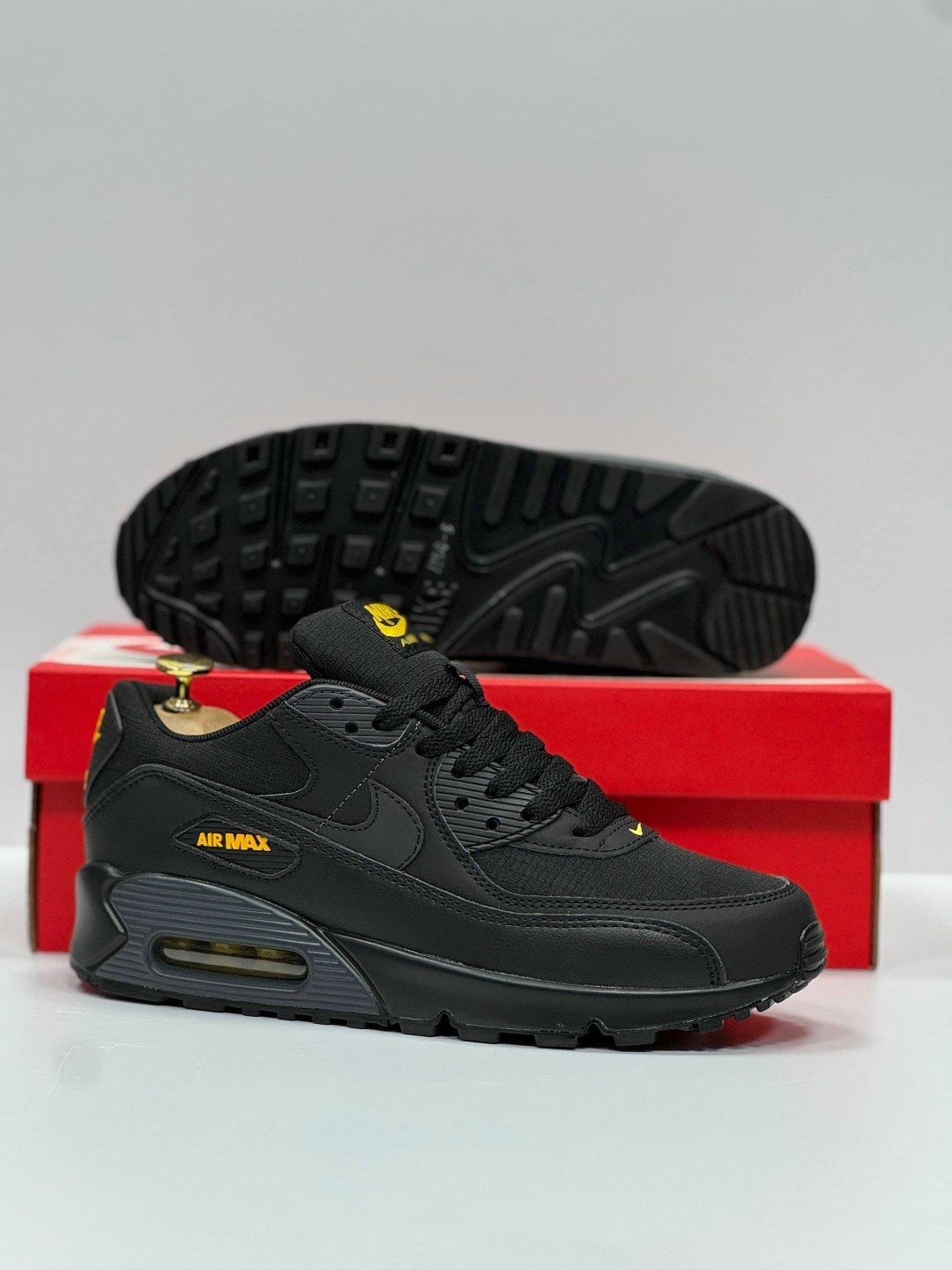 nike air max 90 black,кроссовки,кроссовки мужские nike air max 90 black/speed yellow,nike air max 90 черные,кроссовки мужские nike air max 90