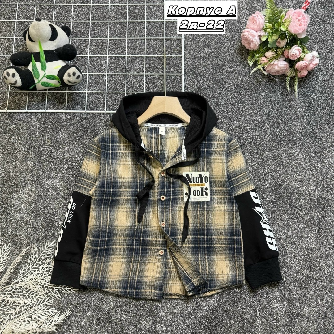 рубашка в клетку с капюшоном,рубашка для мальчика,детская рубашка,рубашка для мальчиков с капюшоном,рубашка с капюшоном