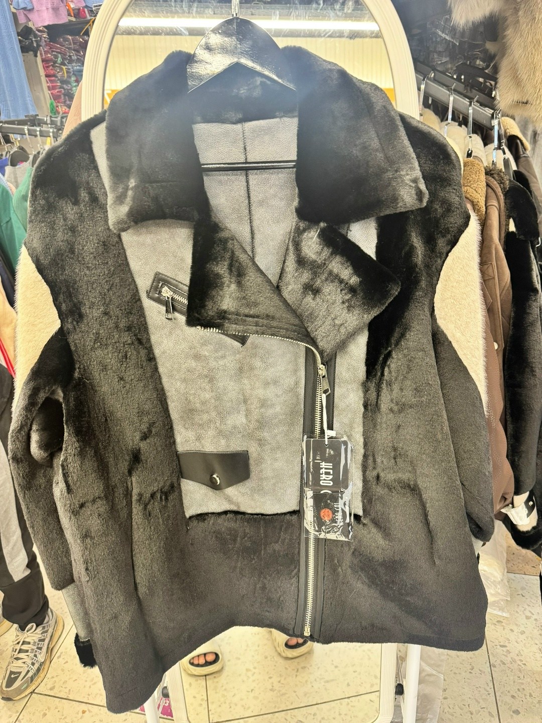 дубленка женская,зимняя дубленка,дубленка,дубленка авиатор,дубленка комбинированная