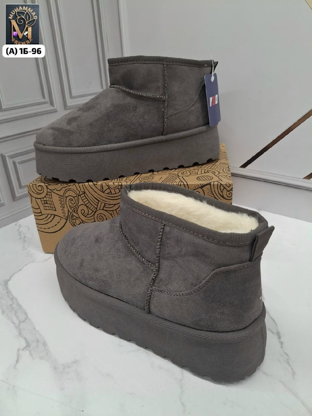 ,угги женские,угги,короткие угги,угги замшевые ugg classic mini ii boot серые
