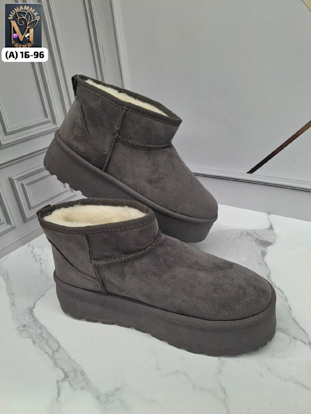 ,угги женские,угги,короткие угги,угги замшевые ugg classic mini ii boot серые