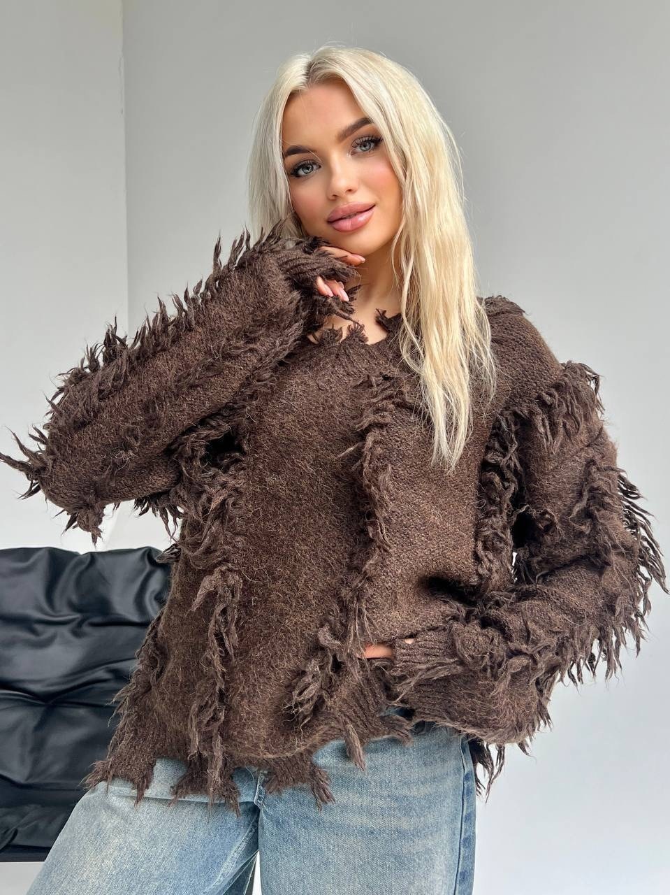 трикотажный джемпер,джемпер,кофта женская,свитшот женская,свитер джемпер женский