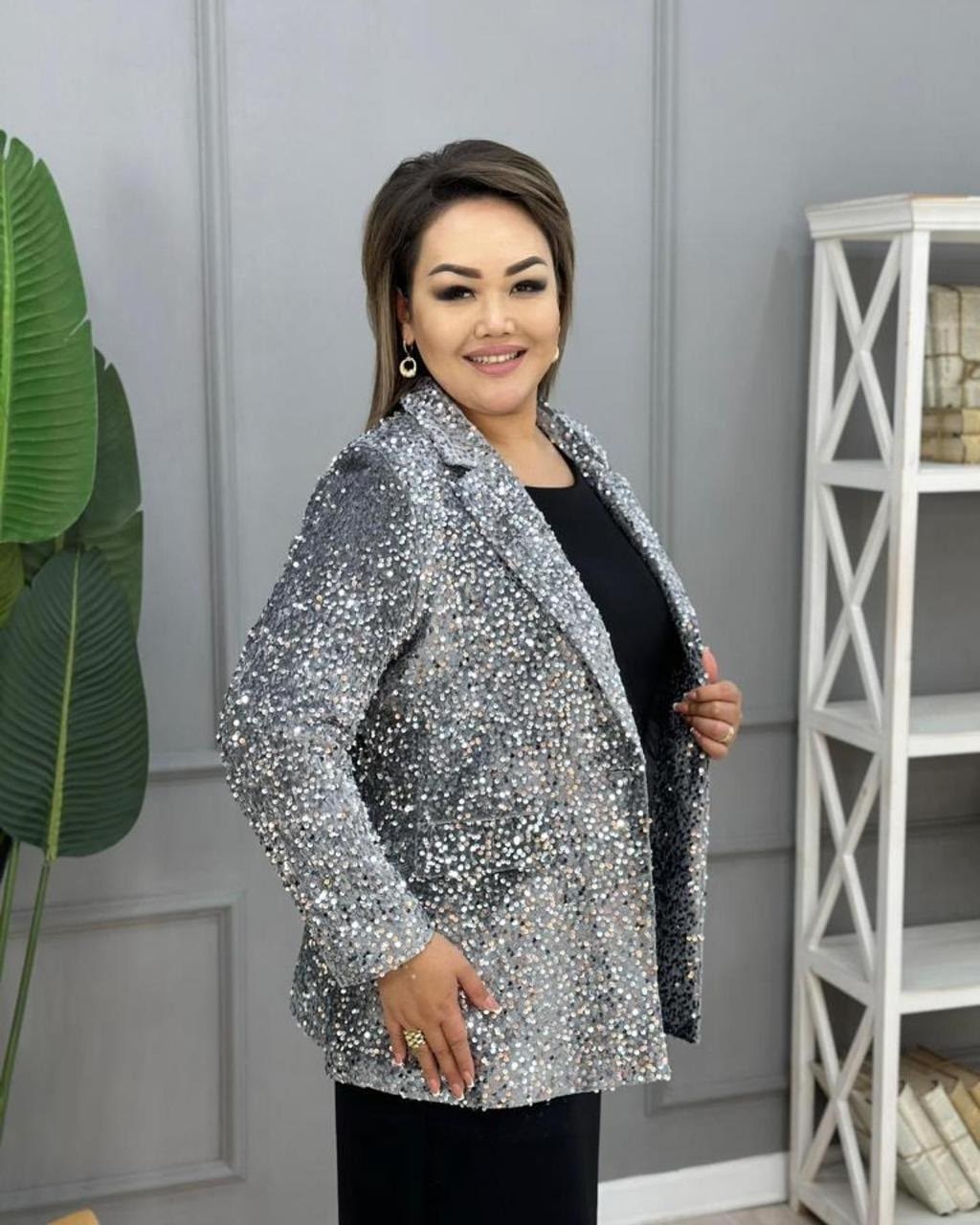 женский пиджак с пайетками,женский пиджак,пиджак велюр с пайетками,пиджак женский бархатная пайетка с подкладкой,жакет с пайетками
