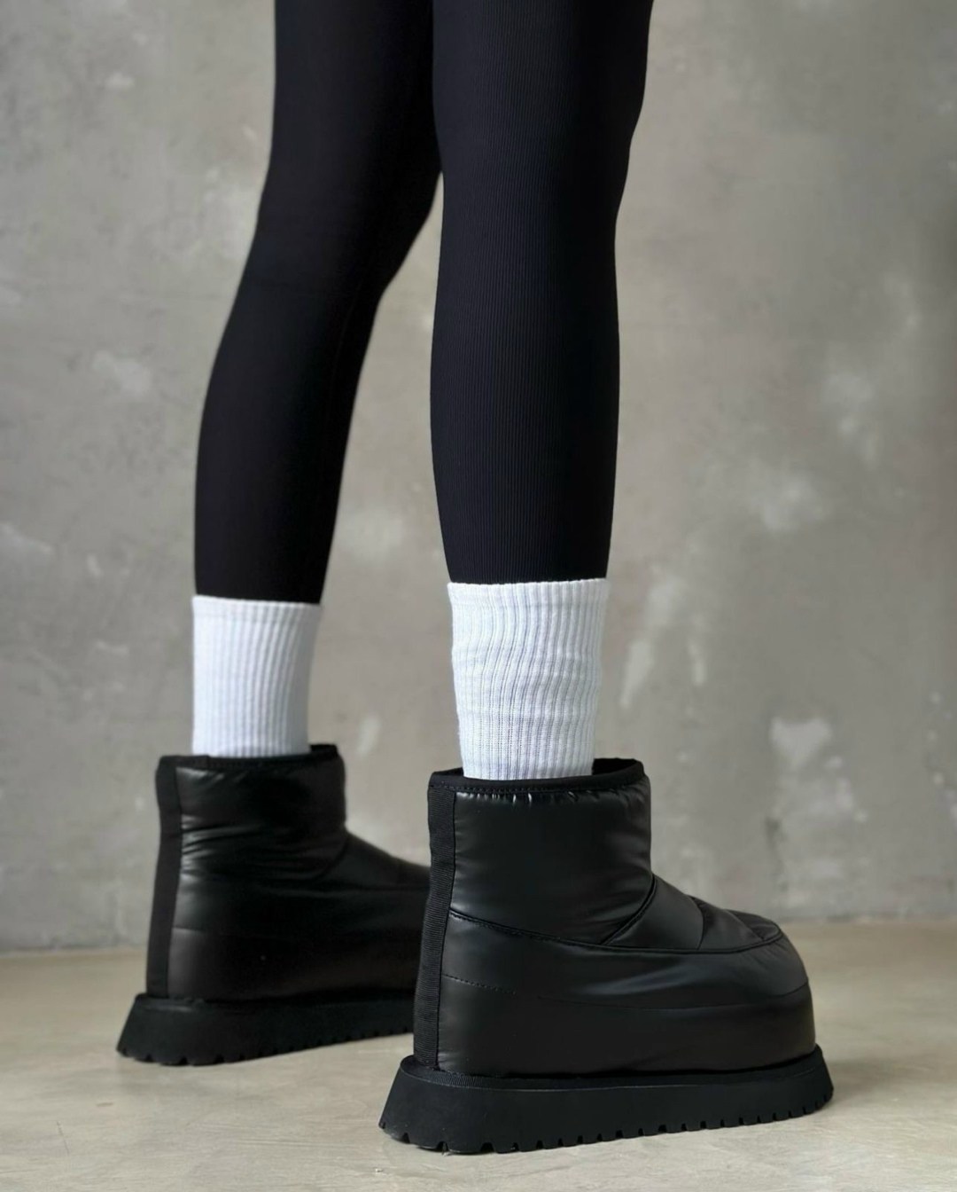 дутики,дутики женские, дутики,дутики угги зимние укороченные на платформе potapkin,дутики укороченные