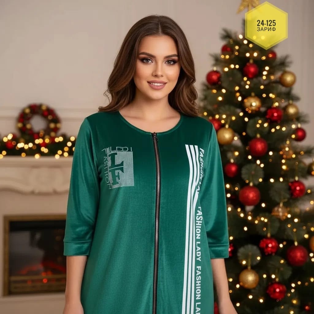 халат велюровый больших размеров svetlan_ka 10339012,женский халат,халат для женщин,женский велюровый халат,халат