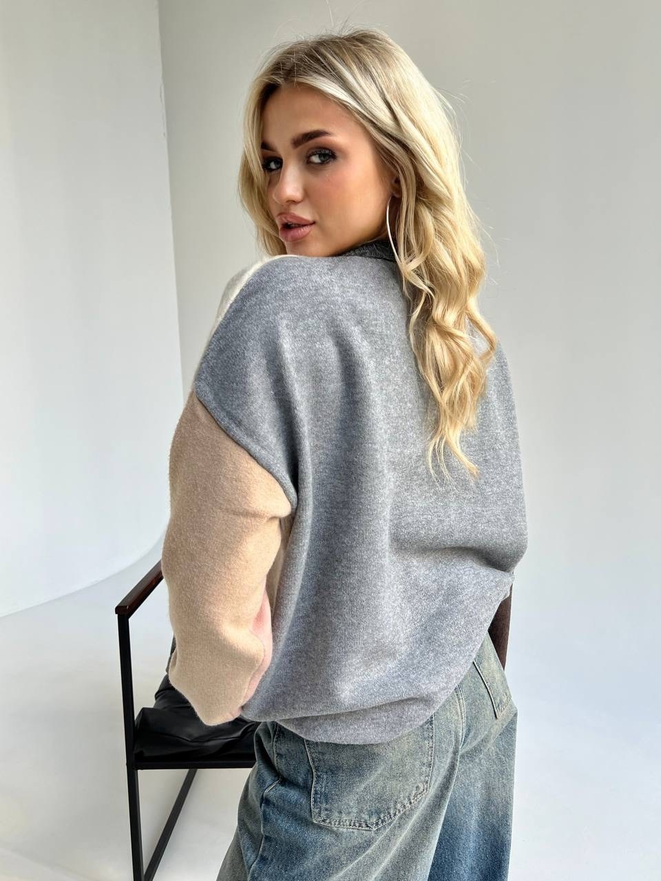 трикотажный джемпер,джемпер,кофта женская,свитшот женская,свитер джемпер женский