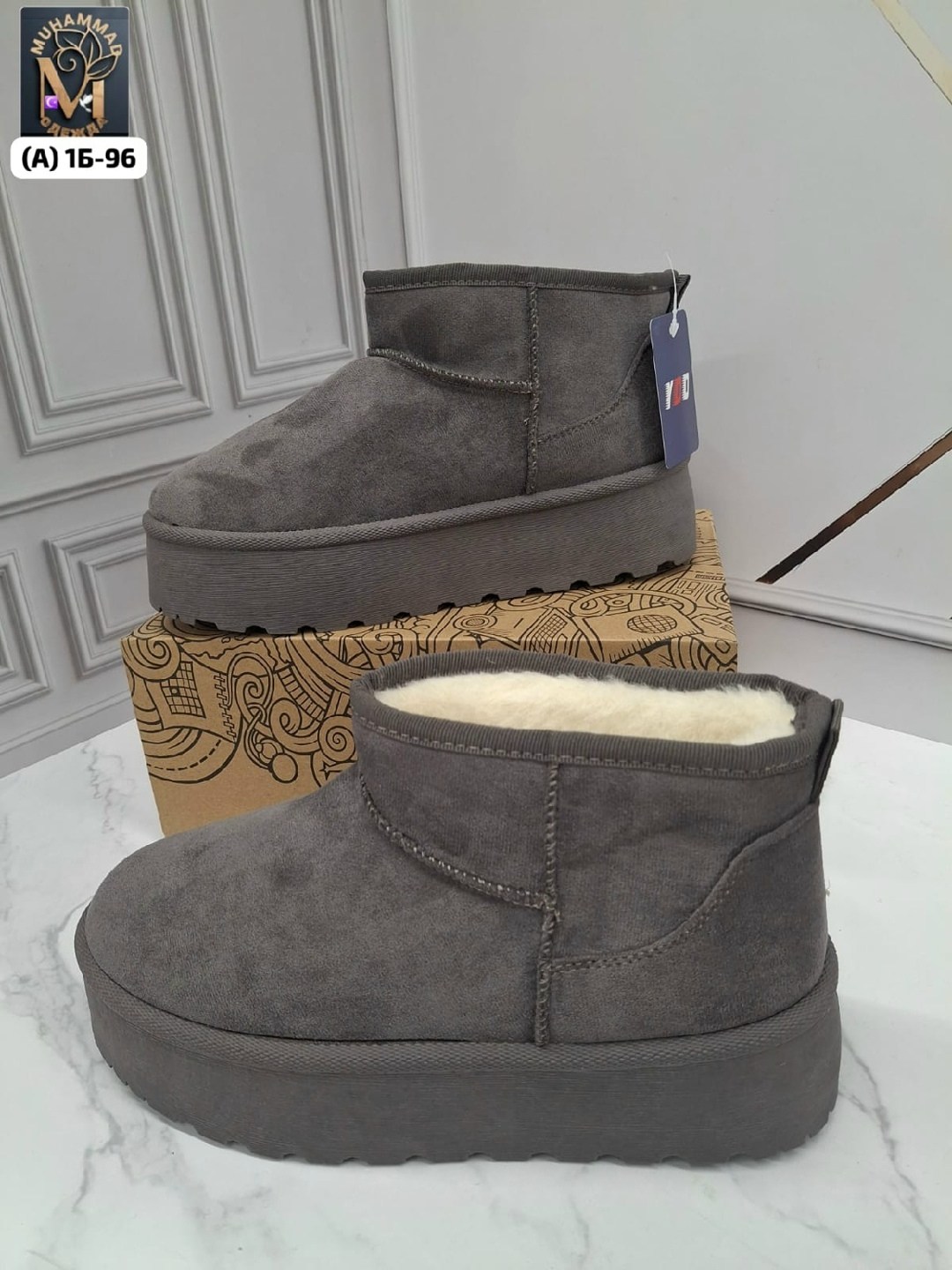 ,угги женские,угги,короткие угги,угги замшевые ugg classic mini ii boot серые