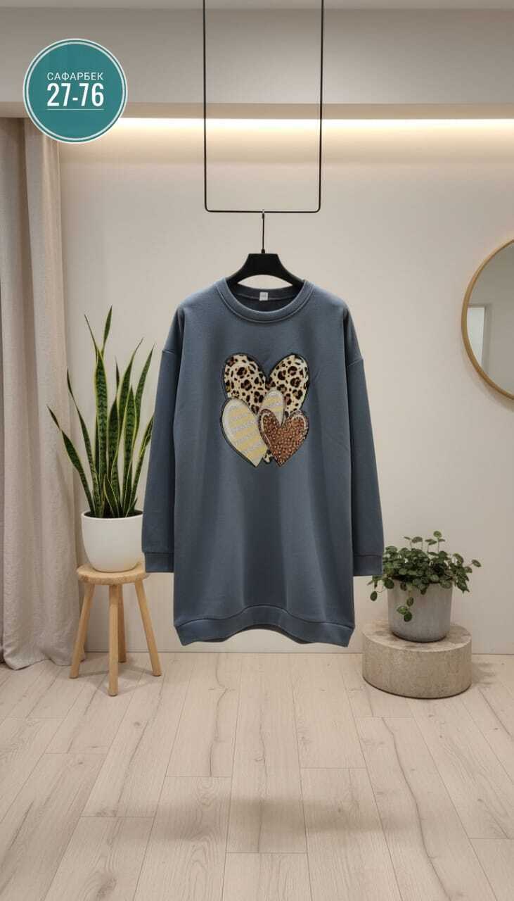 женская кофта,платье на флисе,трикотажное платье,толстовка женская,кофта на флисе