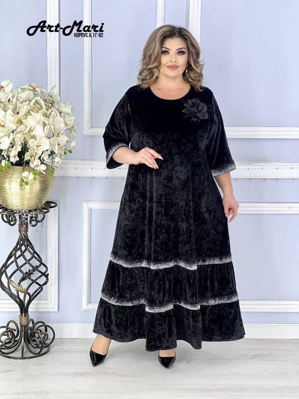 платье женское,женское платье больших размеров,платье велюр,вечерние платья,платье большого размера женское