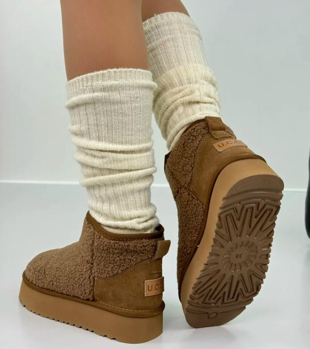 угги женские,зимние угги на платформе yourbox цвет светло-бежевый,зимние угги на платформе yourbox цвет бежевый,угги зимние marco ricci,зимние угги на платформе
