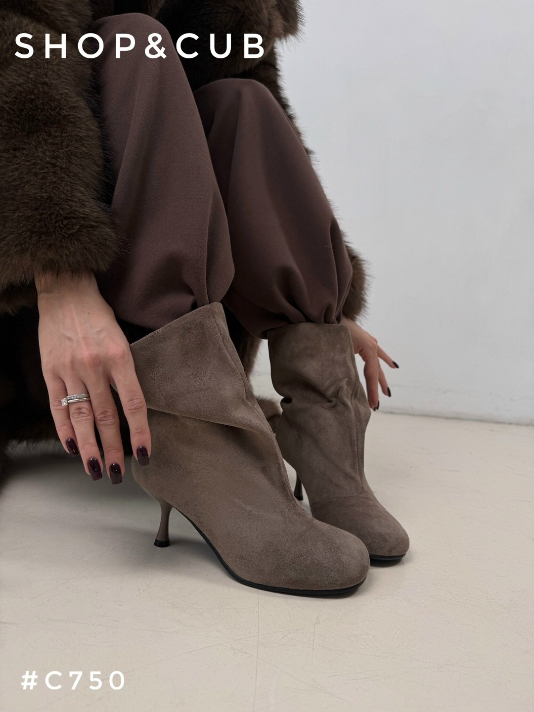 ботильоны замшевые,женские ботильоны,ботильоны respect is32-111228,бежевые замшевые ботильоны,ботильоны