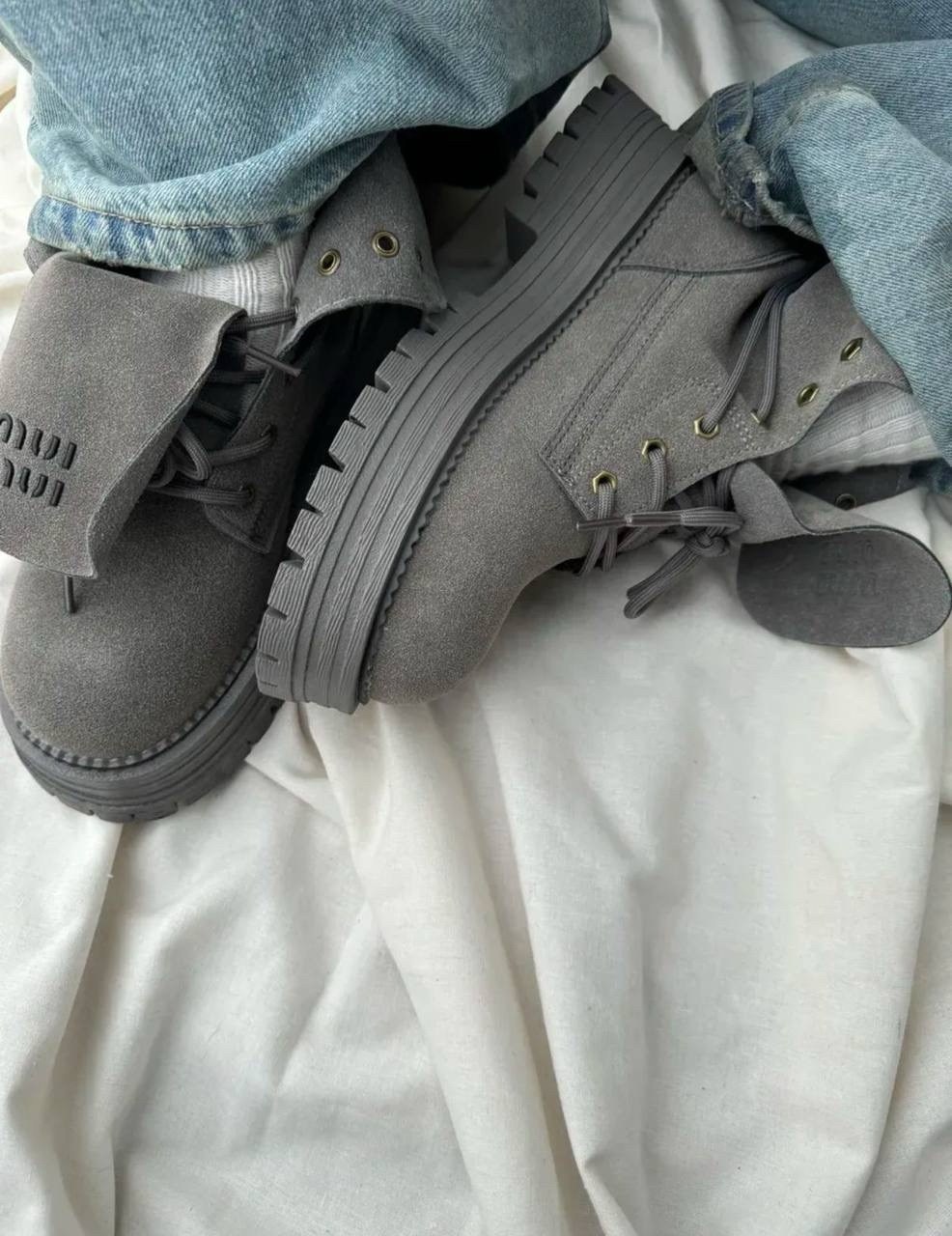 британский стиль короткие ботинки толстая подошва ботинки ревень,,ботинки замшевые miu miu, женская ботинки эко кожа,модные женские ботинки botines mujer