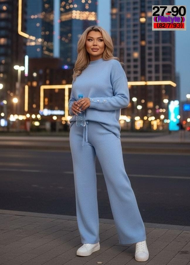 костюм трикотажный женский,трикотажные костюмы,вязаный костюм женский,женские костюмы,костюм с брюками
